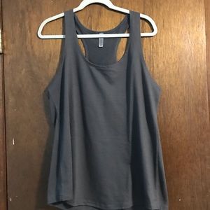 Racerback tank top